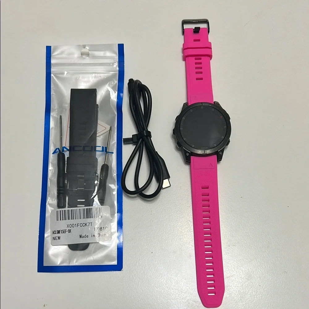 Garmin Epix Gen 2 Sapphire 47mm black Titanium GPS smartwatch excellent cond. - Picture 1 of 8